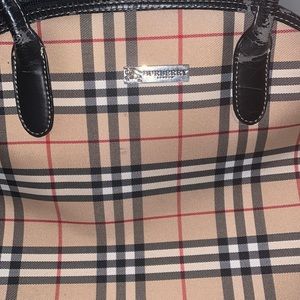Vintage Burberry London shoulder bag